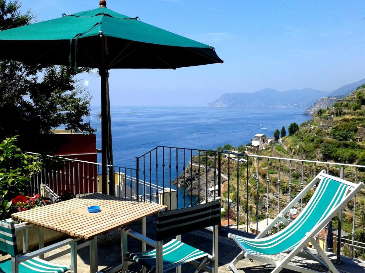 Aria Di Mare, Manarola - Camere Con Vista Mare! 외부 사진
